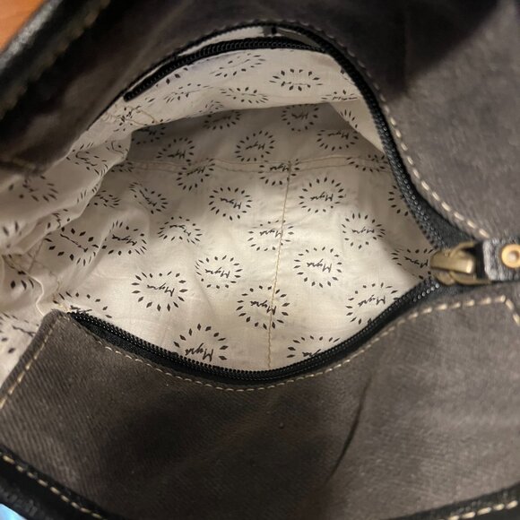 Myra Western Boho Aztec Native American Crossbody Leather Trim Cowgirl Bag - Picture 6 of 6